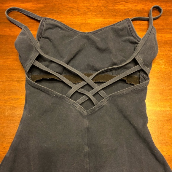 Navy Blue leotards Sz Small - Picture 2 of 8